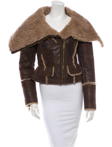 burberry leather shearling jacket|Burberry prorsum shearling jacket.